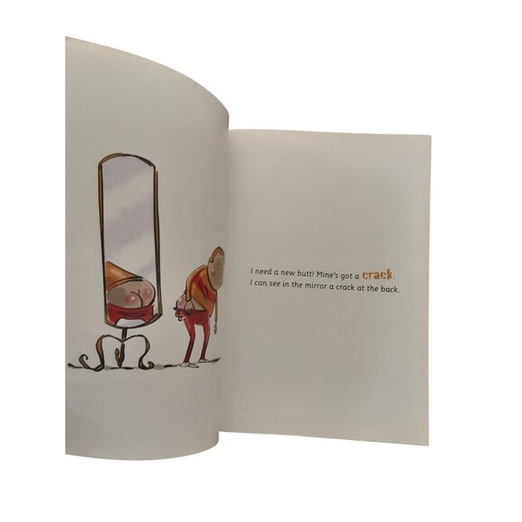 I Need A New Butt! By Dawn McMillan Illustrated By Ross Kinnaird Childrens Paper - Picture 3 of 4